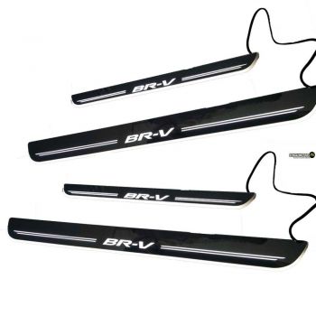 Honda BR-V Sill Plates Warm White - Model 2017-2018 - Cars LED Lightening - Best Price in Pakistan - HitShop.pk